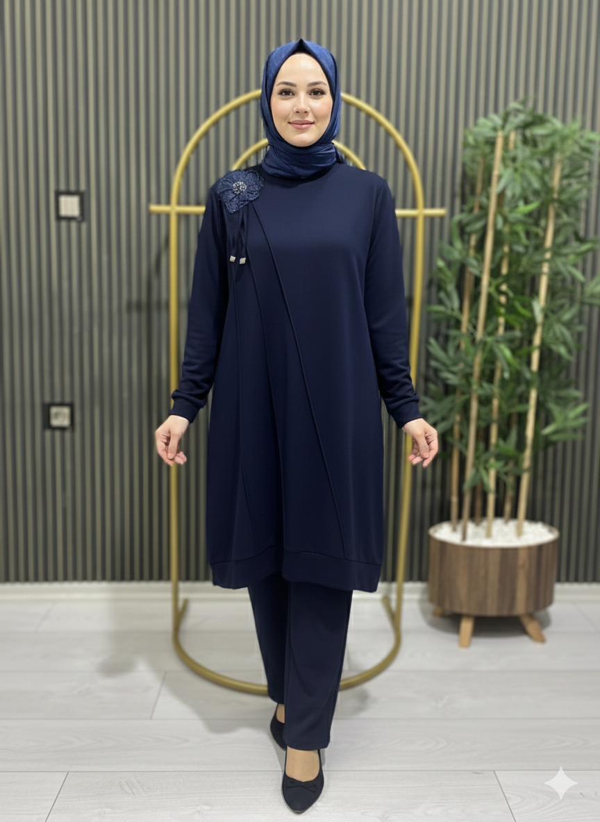 OYSHO PENYE TAKIM – RAHATLIK & ŞIKLIK BİR ARADA LACİVERT